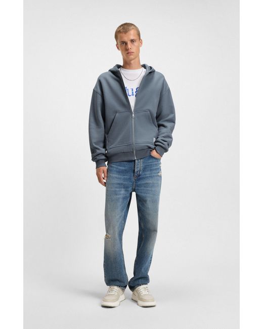 HUGO Light Blue Men's Blue Collection Size M for men