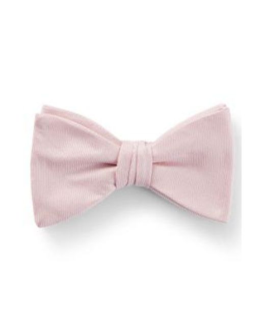 Nœud papillon en jacquard de soie à micro motif HUGO pour homme en coloris Pink