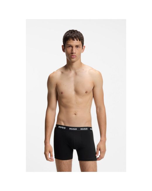HUGO Red 3-Pack Boxer Briefs for men