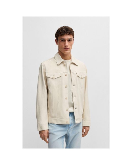 Boss Natural Regular-Fit Jacket for men