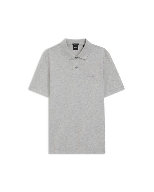 Boss Gray Pallas Polo Shirt for men
