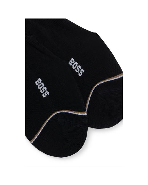 Boss Black Two-Pack Of Invisible Socks for men