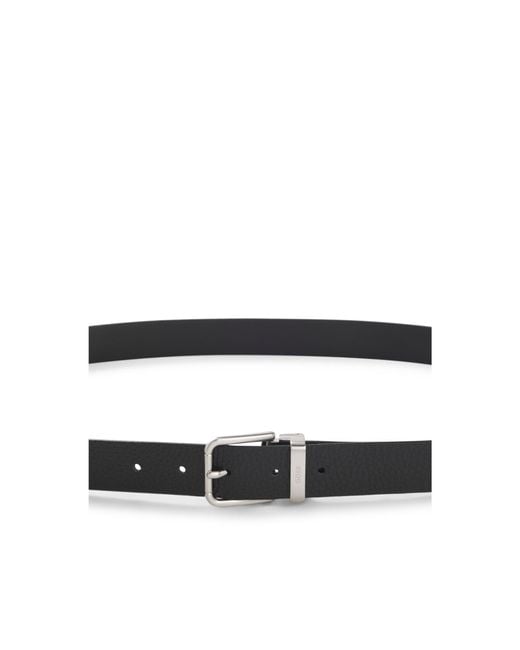Boss Black Reversible Italian-Leather Business Belt for men