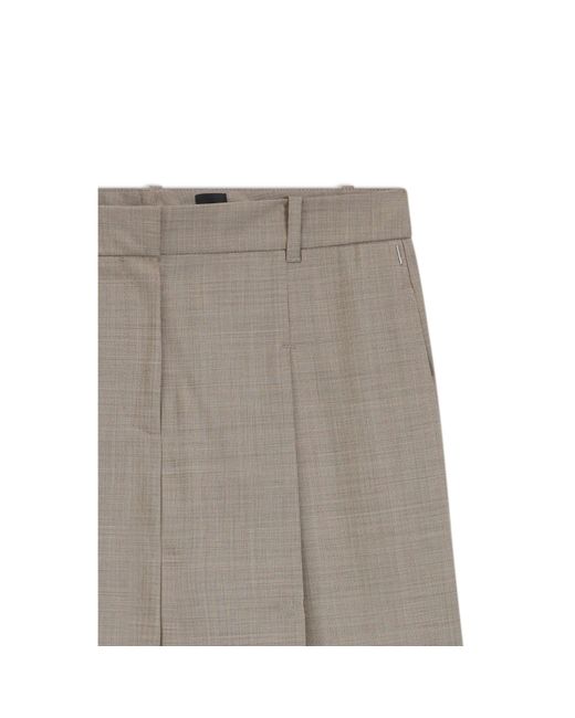 Boss Brown Regular-Fit Trousers