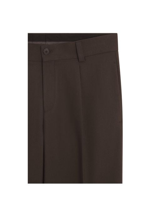 HUGO Black Modern-Fit Stretch-Twill Formal Trousers for men