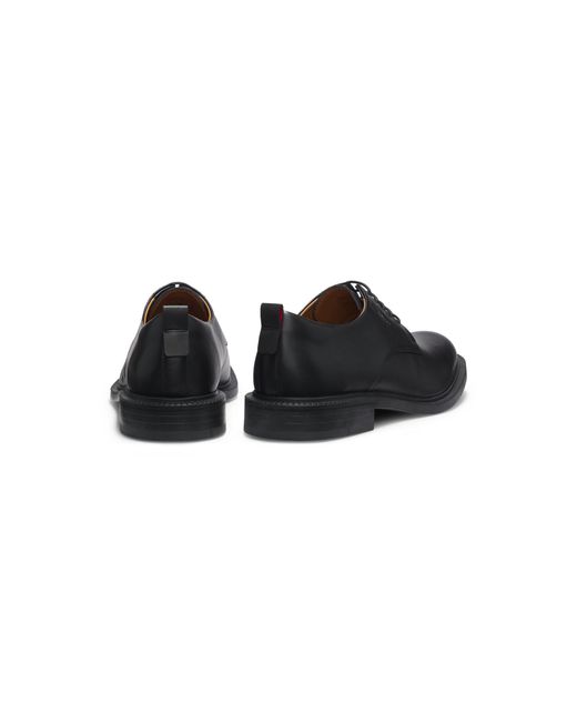 HUGO Black Derby Shoes for men