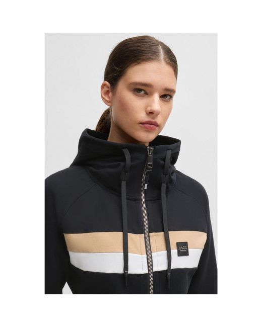 Boss Black Equestrian Zip Hoodie