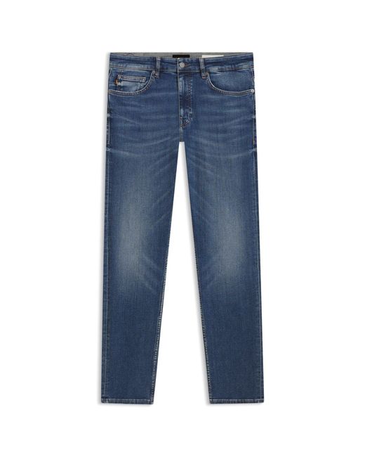 Boss Blue Delaware Slim-Fit Jeans for men