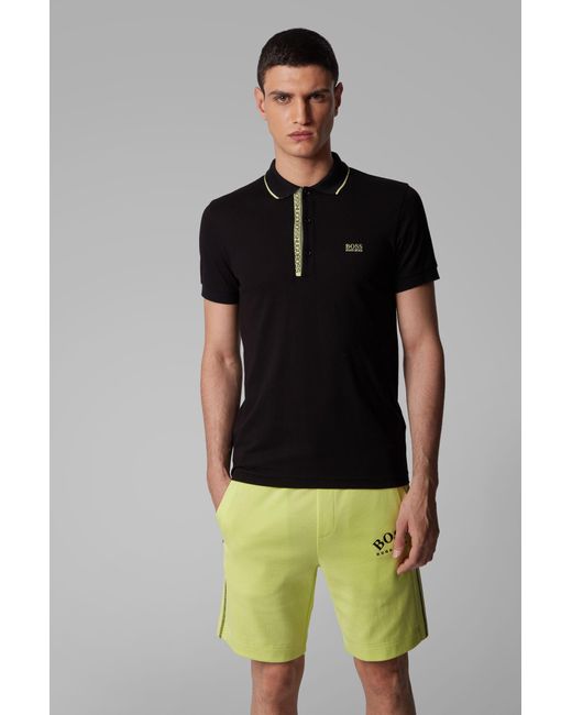 hugo boss pima cotton polo