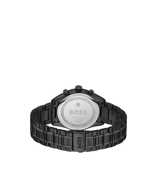 Boss Blue Grand Prix 44 Chronograph Watch With Dial for men