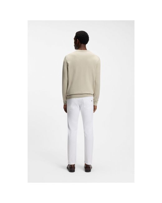 Boss Natural V-Neck Sweater for men