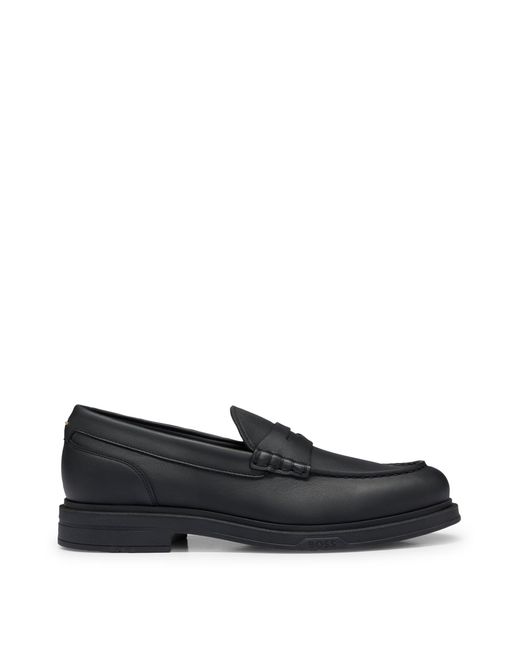 mens boss loafers