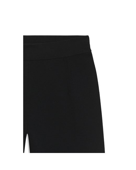 Boss Black Regular-Fit Trousers With Knitted Darts