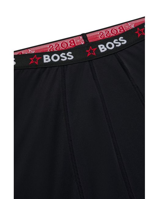 BOSS by HUGO BOSS X Perfect Moment Thermal Ski leggings With Branded  Waistband in Black for Men