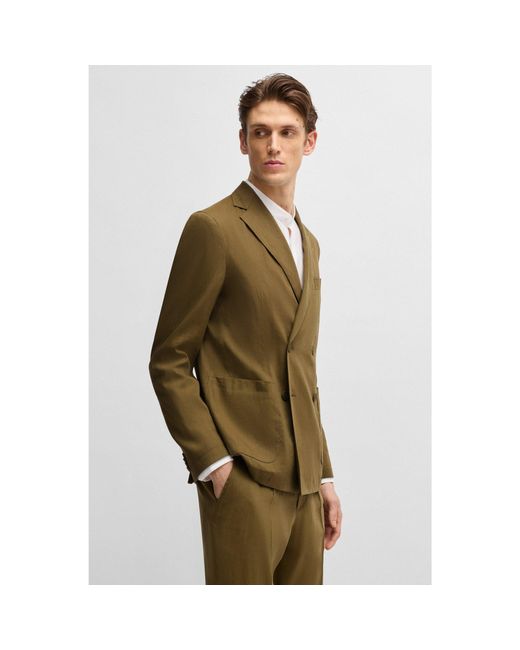 Boss Green Selected By Shohei Ohtani Slim-Fit Blazer for men