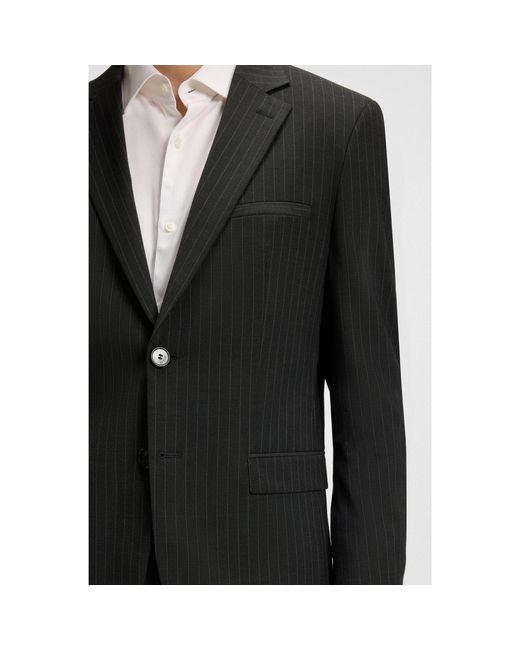 HUGO Black Extra-Slim-Fit Blazer for men