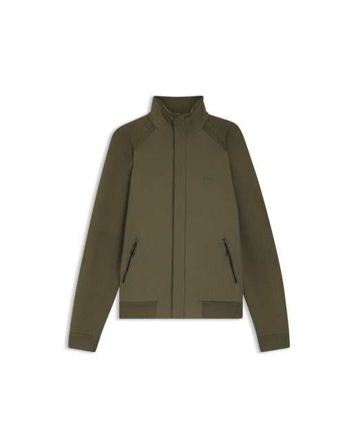 Boss Green Porsche X Hybrid Jacket With Silk for men