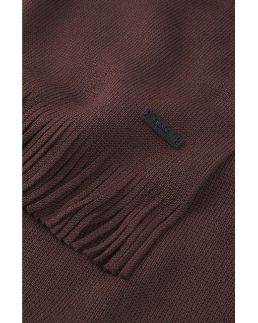 Sciarpa di Boss in Brown da Uomo