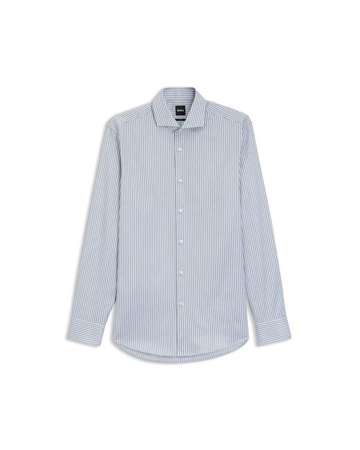 Boss Blue Slim-Fit Shirt for men