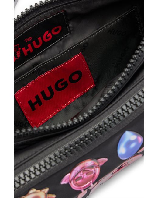 HUGO Black X Imaginary Ones Belt Bag for men