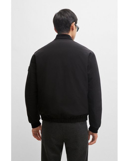 Boss Black Regular-fit Jacket In Bi-stretch Fabric for men