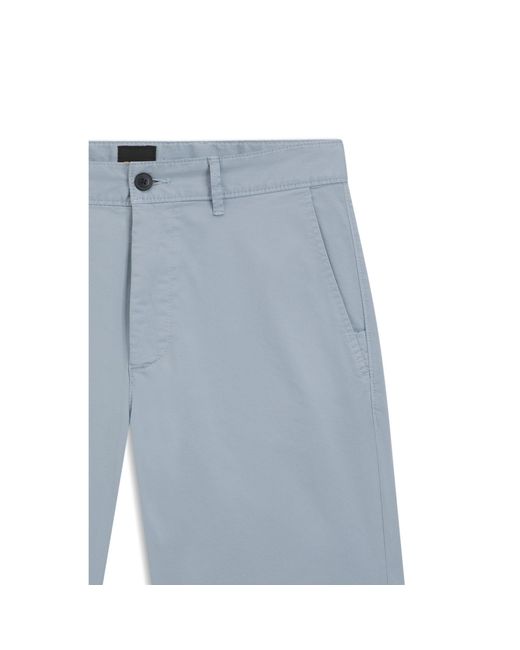Boss Blue Slim-Fit Shorts for men