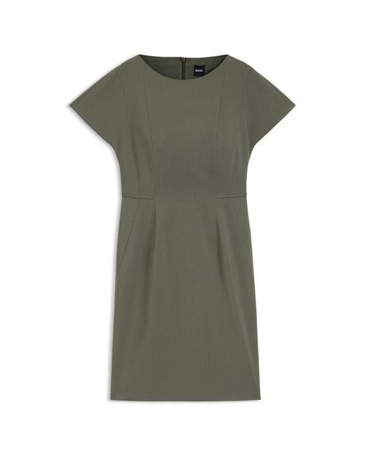 Boss Green Slim-Fit Dress