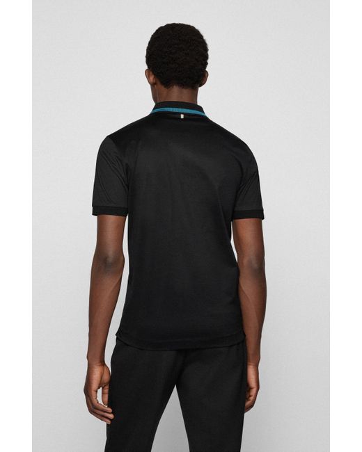 hugo boss mercerised