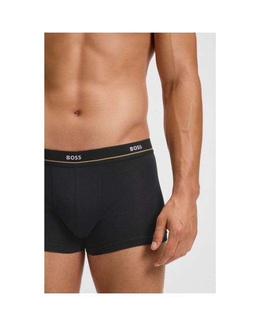 Boss Black Five-Pack Of Trunks for men