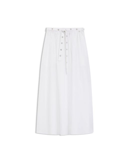 Boss White Maxi Skirt