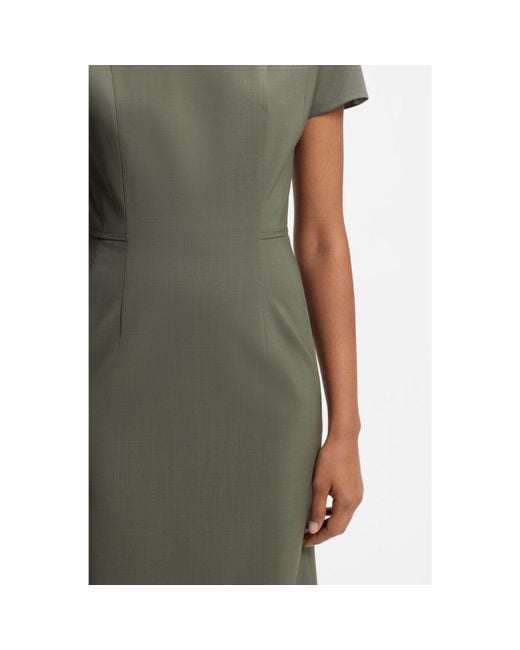Boss Green Slim-Fit Dress