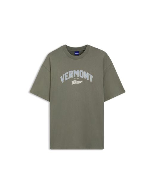 HUGO Green Oversized-Fit T-Shirt