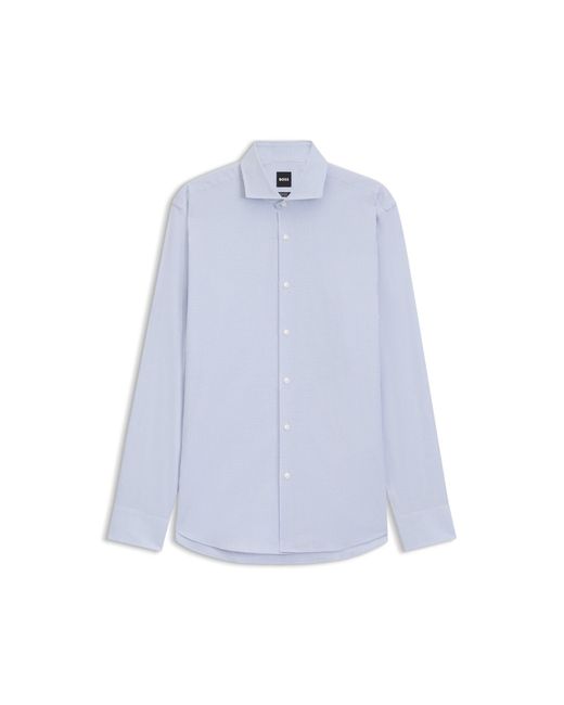 Boss Blue Regular-Fit Shirt for men