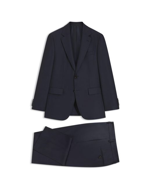 Boss Blue Two-Piece Regular-Fit Suit for men