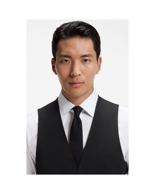 Boss Black Slim-Fit Waistcoat for men