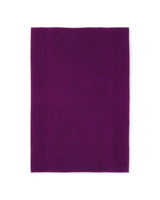 Boss Purple Logo Bath Mat