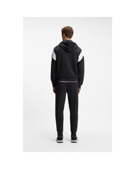 Boss Black Regular-Fit Zip-Up Sweatshirt for men