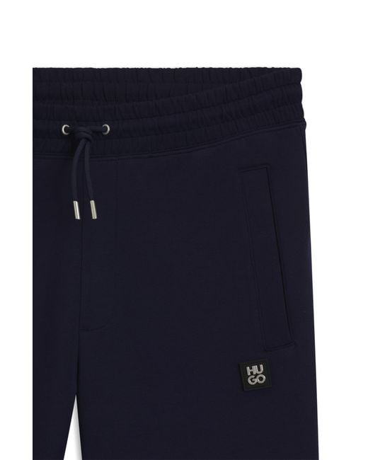 HUGO Dark Blue Men's Jogging Pants Size L for men