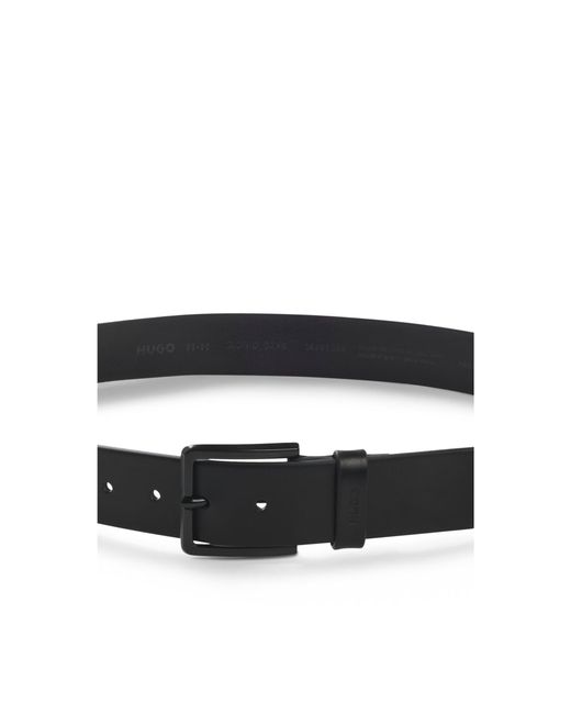 HUGO Black Gionio Belt for men