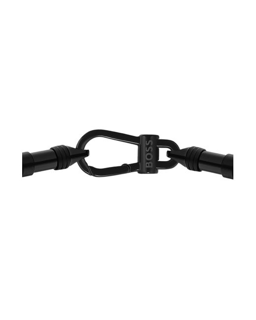 Bracciale Da Uomo Per Un Tocco Sofisticato di Boss in Black da Uomo