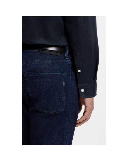 Boss Blue Regular-Fit Shirt for men