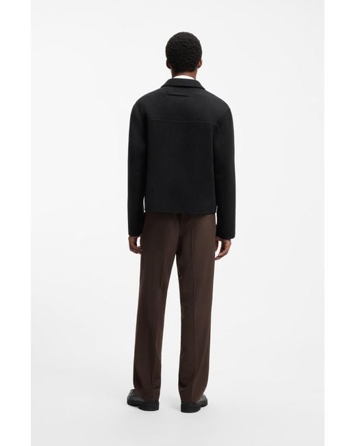 HUGO Regular-Fit Blazer in het Black voor heren