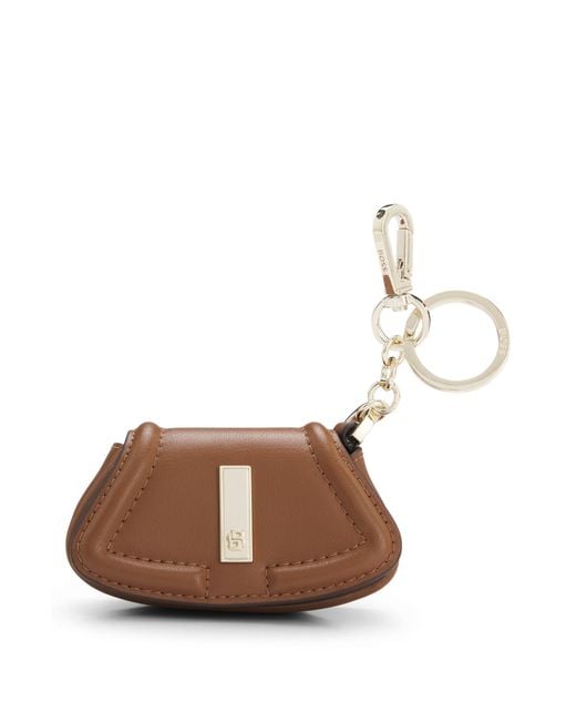 BOSS White Brown Women's Wallets Size Pcs.