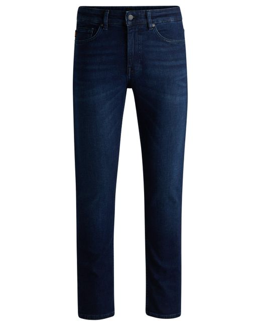 Boss Slim-fit Jeans Van Comfortabel Zuiver Blauw Stretchdenim in het Blue voor heren