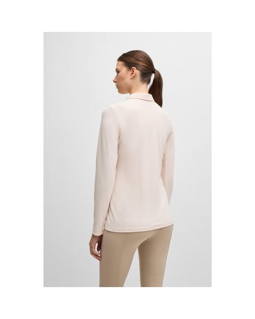 Boss Natural Equestrian Training Shirt