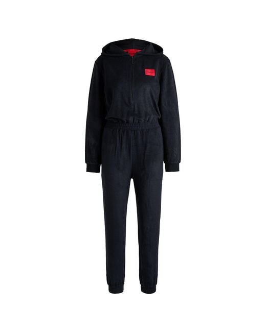 HUGO Black Loungewear Onesie