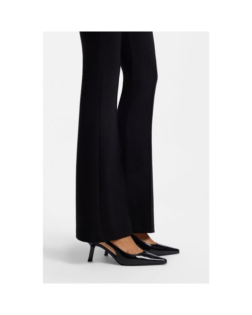 HUGO Black Slingback Pumps