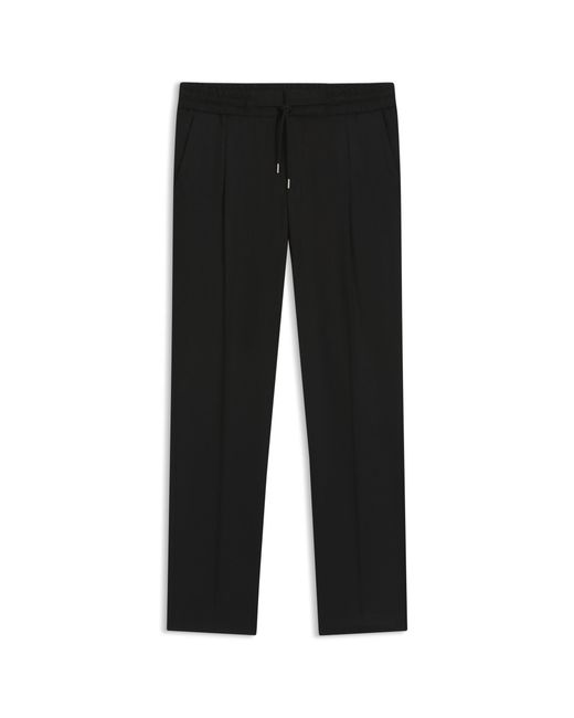 HUGO Black Slim-Fit Trousers for men