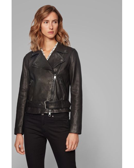 hugo boss biker jacket