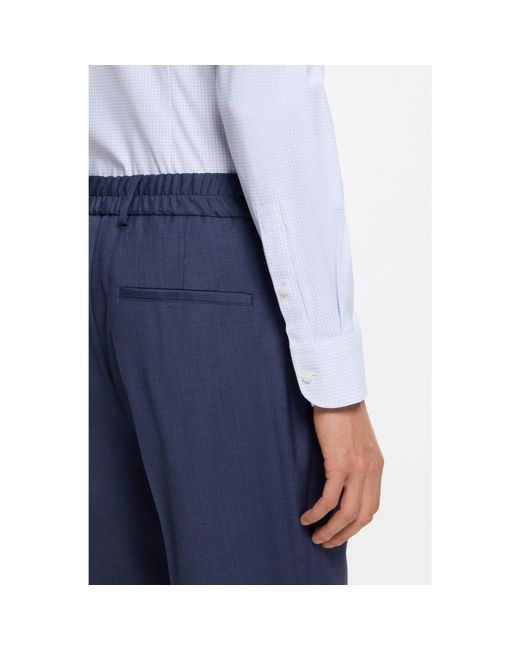 Boss Blue Slim-Fit Shirt for men